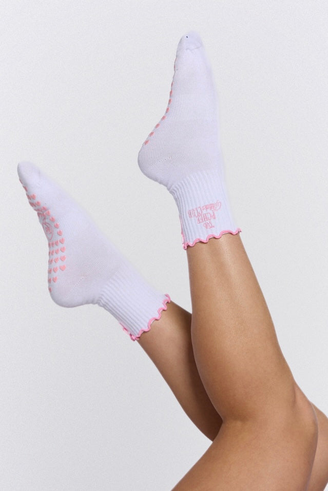 Pchee Pink Pilates Socks