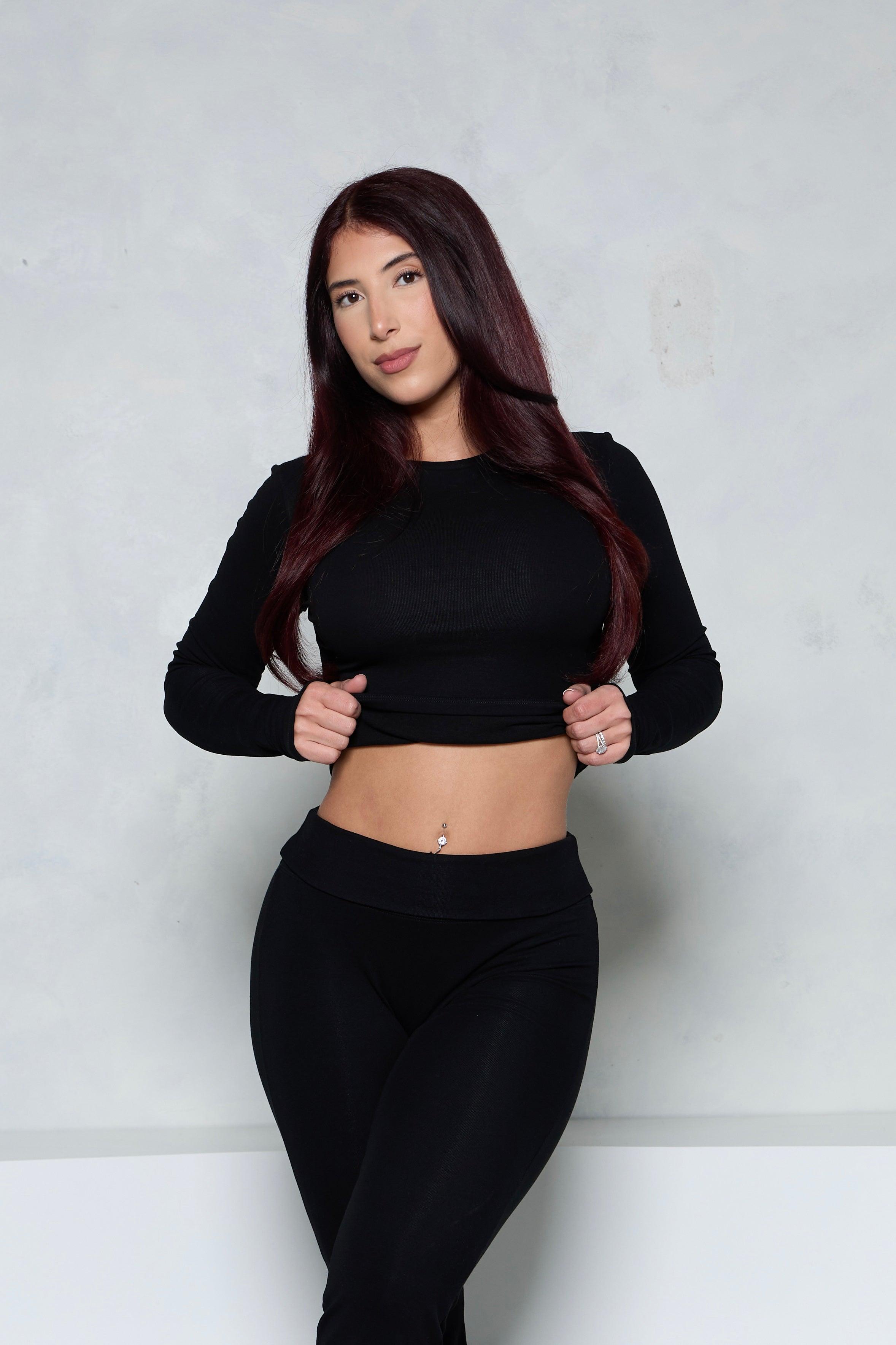 Pchee Black Comfy Long Sleeve - Pcheebum