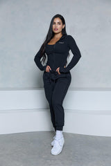 Pchee Black 3-Piece Jogger Set - Pcheebum